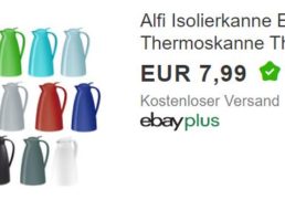 Alfi: Thermoskanne zum Bestpreis von 7,99 Euro frei Haus