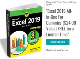 Gratis: eBook „Excel 2019 All-in-One For Dummies“ im Wert von 22,50 Euro