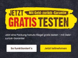 Gratis: 5er-Pack Hanuta-Riegel dank Cashback zum Nulltarif