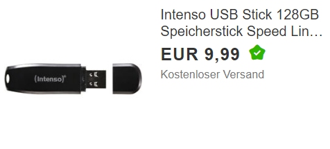 Ebay: USB-Stick mit 128 GByte für 9,99 Euro frei Haus