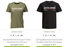 Jack & Jones: T-Shirts ab 9,99 Euro via Outlet46