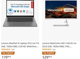 Amazon: Lenovo IdeaPad 3i mit Microsoft 365 für 179 Euro