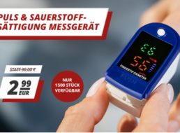 Druckerzubehoer: Puls- und Sauerstoffmessgerät für 2,99 Euro