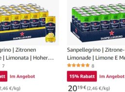 Amazon: Sanpellegrino-Vorteilspacks ab 12,09 Euro