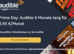 Prime Day: 6 Monate Audible für 2,95 Euro