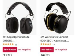 3M: Sale bei Amazon mit Gehörschutz und Klebebändern