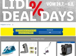 Lidl: Deal-Days mit Gratis-Versand ab 79 Euro Warenwert