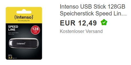 Ebay: USB-Stick mit 128 GByte für 12,49 Euro frei Haus