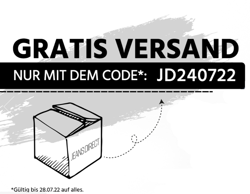 Jeans Direct: Gratis-Versand ohne Mindestbestellwert