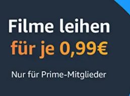 Prime Video: Filme für 99 Cent Leihgebühr bis Sonntag Abend