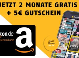 Gratis: 2 Monate Readly mit Amazon-Gutschein über 5 Euro