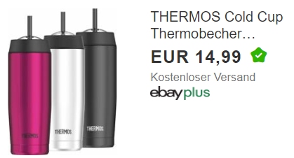 Ebay: "Thermos Cold Cup Thermobecher" für 9,99 Euro frei Haus