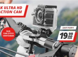 Druckerzubehoer.de: 4K-Actioncam für 19,99 Euro