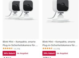 Amazon: Blink-Kameras und -Türklingeln mit Rabatt