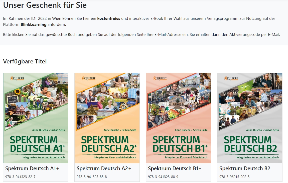 Gratis: eBooks zu "Deutsch als Fremdsprache"