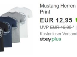 Mustang: T-Shirts via Ebay für 12,95 Euro frei Haus