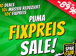 Puma: Sale bei Sportspar mit zehn Artikeln für zehn Euro