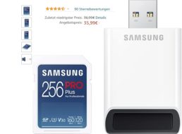 Samsung: SDXC-Card mit Kartenleser für 35,99 Euro frei Haus