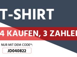 Jeans Direct: Vier T-Shirts zum Preis von dreien