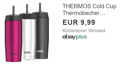 Ebay: Thermobecher von Thermos für 9,99 Euro frei Haus