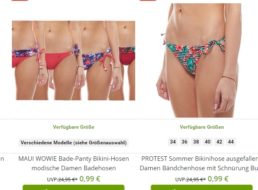 Outlet46: Damen-Bademode für je 99 Cent