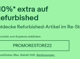 Ebay: Zehn Prozent auf B-Ware Artikel wie Mini-PCs und Smartwatches