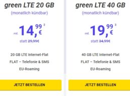 Mega Sim: Monatlich kündbare LTE-Flats ab 14,99 Euro