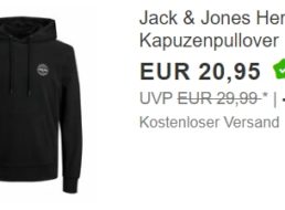 Ebay: Hoodies von „Jack & Jones“ für 20,95 Euro frei Haus