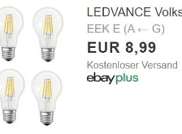 Ebay: Sechserpack smarte LED-Birnen mit Bluetooth für 8,99 Euro