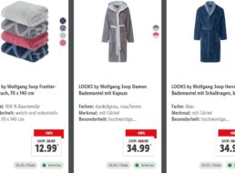 Lidl: „Looks by Wolfgang Joop“ für kurze Zeit mit Rabatt