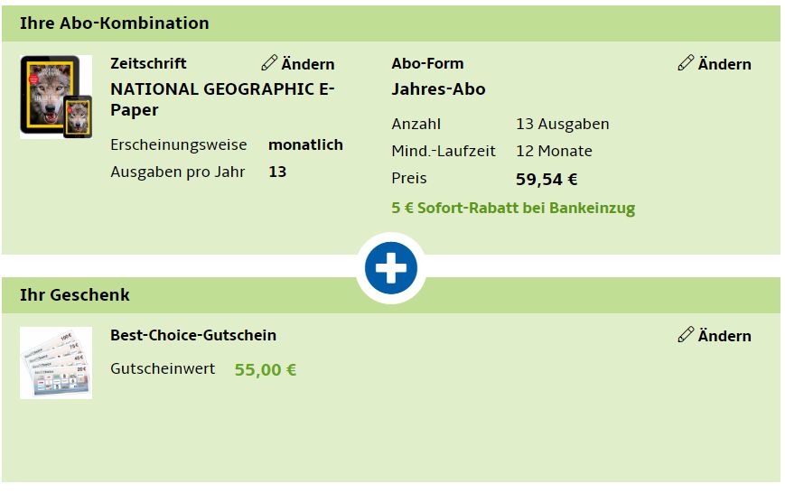 National Geographic: 13 Ausgaben als ePaper mit Gutschein über 55 Euro