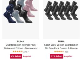 Puma: Sale bei Amazon mit Boxershorts und Socken