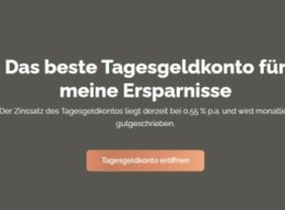 TFBank: 0,55 Prozent aufs Tagesgeld mit monatlicher Gutschrift