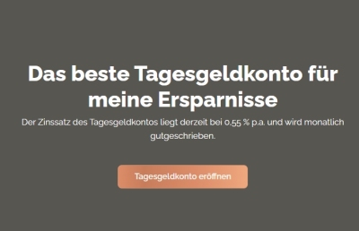 TFBank: 0,55 Prozent aufs Tagesgeld mit monatlicher Gutschrift