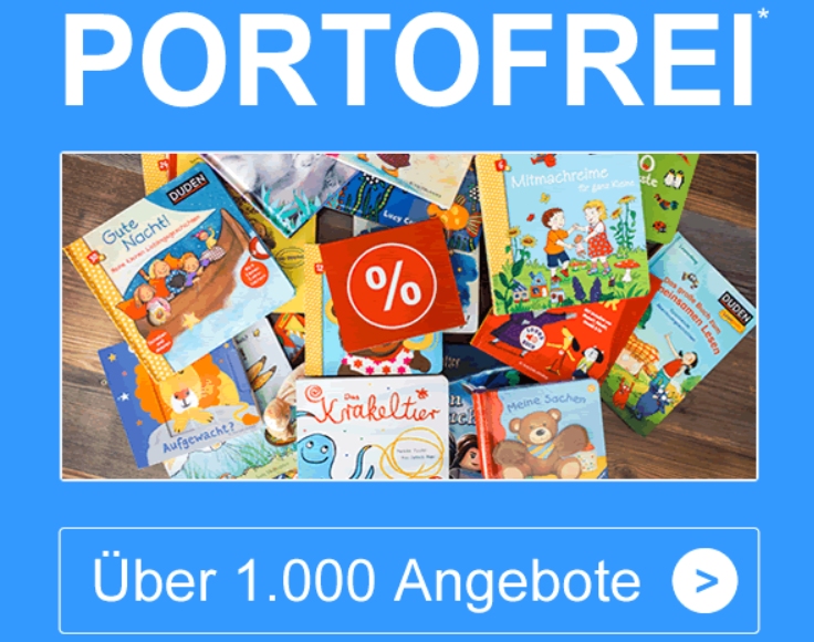 Terrashop: Kinderbücher ab 99 Cent frei Haus