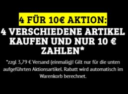 Dealclub: Vier Haushaltsartikel nach Wahl für 13,79 Euro frei Haus