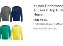 Ebay: Adidas-Pullover Core 18 für 19,95 Euro frei Haus