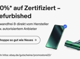 Ebay: Zertifizierte B-Ware nochmals zehn Prozent günstiger