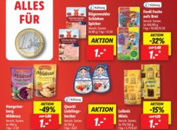 Lidl: 1-Euro-Woche bis zum 8. Oktober