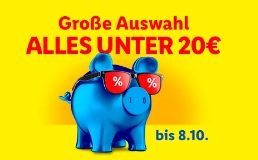 Lidl: 55 Schnäppchen unter 5 Euro, weitere unter 20 Euro