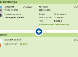 Men’s Health: Jahresabo für 60 Euro mit Gutschein über 60 Euro