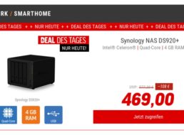 NBB: Synology NAS DS920+ für 469 Euro, Notebook für 99 Euro