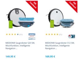 Medion: Saug-Wischroboter S20 SW für 99,95 Euro dank Cashback