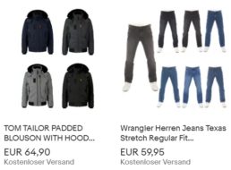 Wrangler: Jeans für 39,96 Euro frei Haus via Ebay