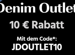 Jeans Direct: 10 Euro Rabatt im Outlet ab 50 Euro Warenwert