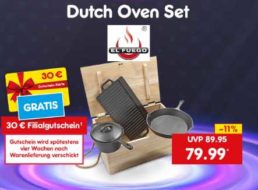 Netto: Dutch Oven Set „El Fuego“ mit Netto-Gutschein für 79,99 Euro