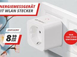 Druckerzubehoer.de: WLAN-Steckdose mit Verbrauchsmessung für 8,99 Euro