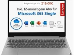 Amazon: „Lenovo IdeaPad 3i“ für 219 Euro frei Haus