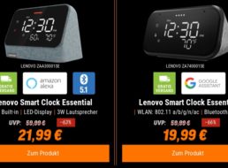 NBB: Lenovo Smart Clock mit Alexa für 19,99 Euro frei Haus