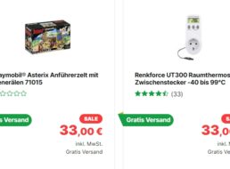 Völkner: Raumthermostat Zwischenstecker für 33 Euro frei Haus